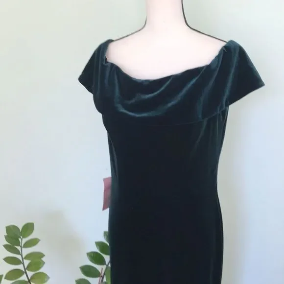 BHLDN Fawn Velvet Dress size 12 - Picture 7 of 8